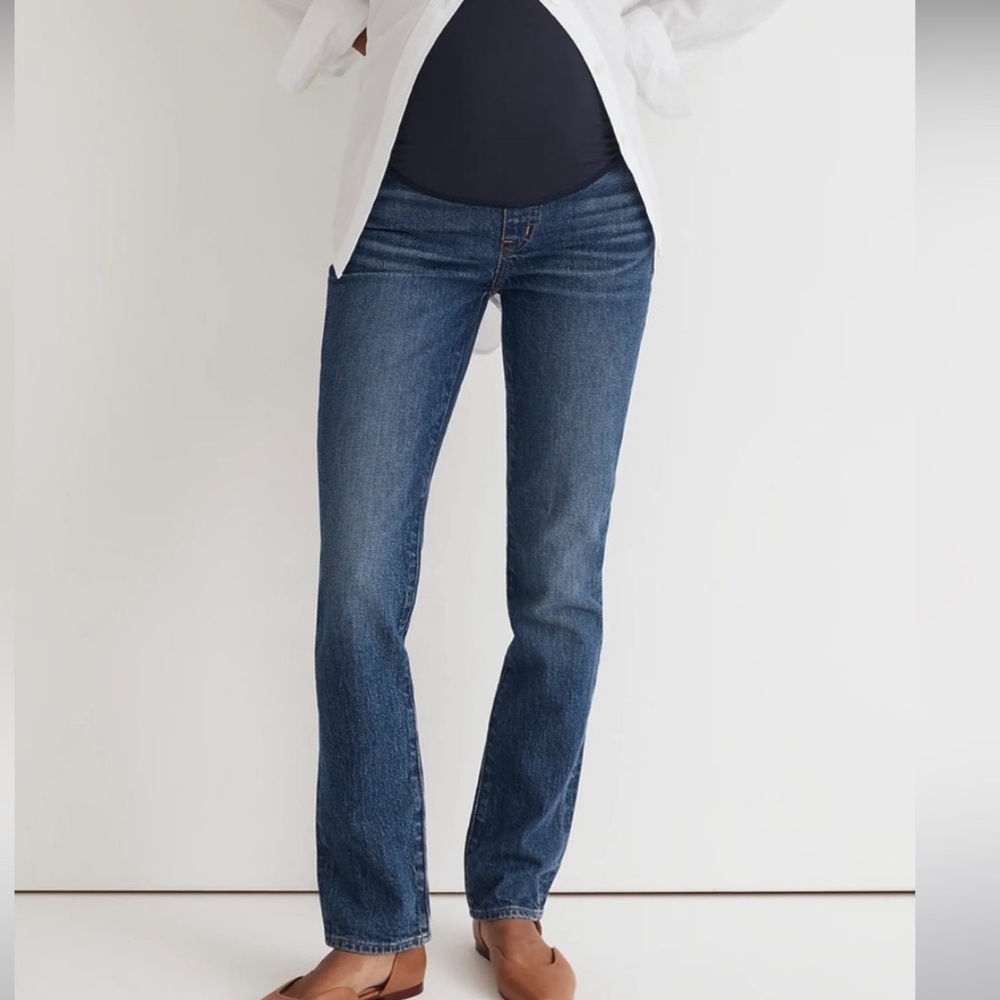 Madewell The Maternity Perfect Vintage Jeans